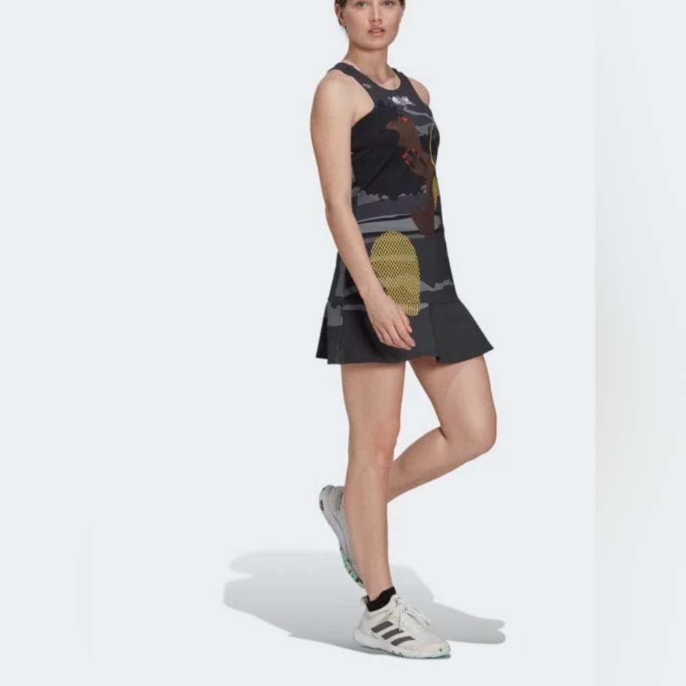 ADIDAS WOMEN'S NEW YORK TENNIS Y-DRESS SZ Medium - Picture 4 of 16